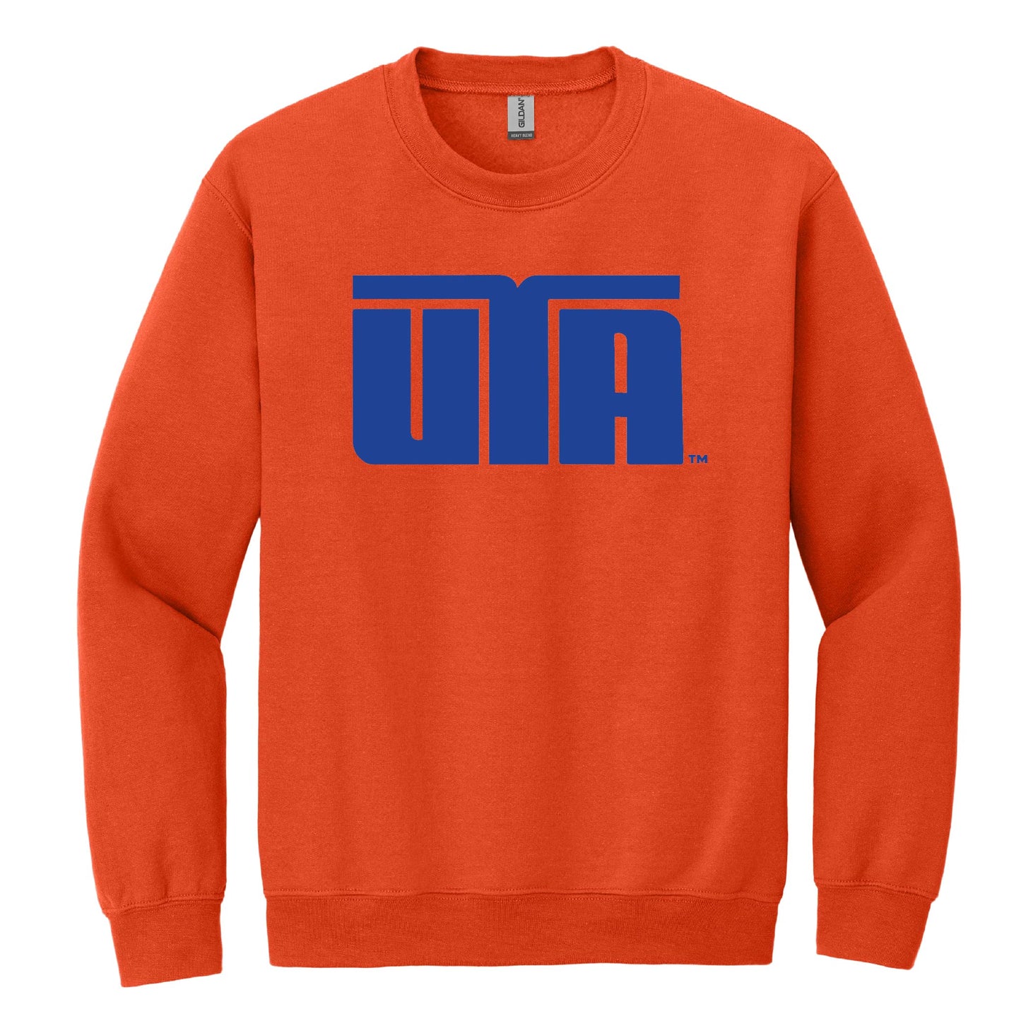 Royal UTA 1980's Crewneck Sweatshirt - Buck'Em Mavs