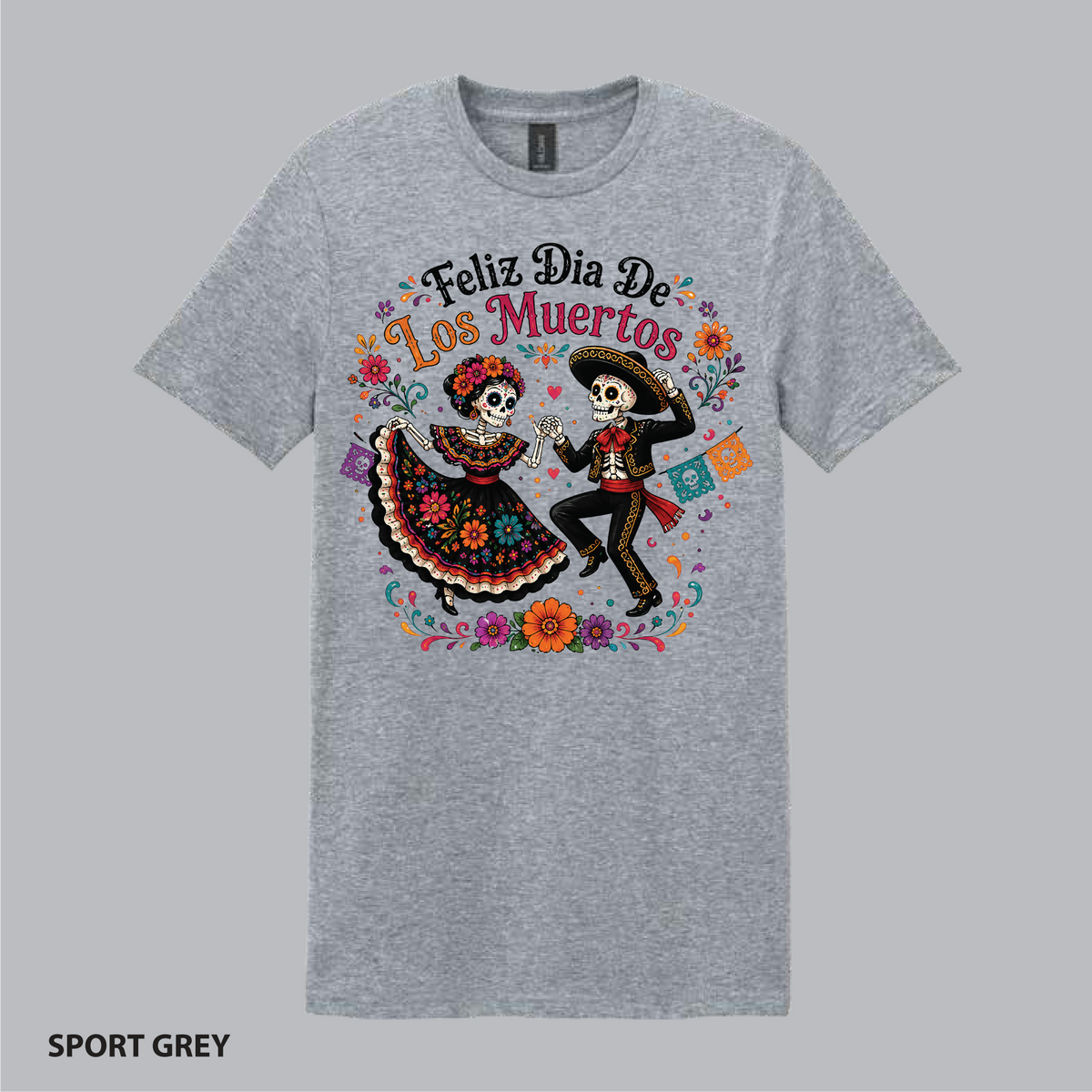 Feliz Dia De Los Muertos Tee