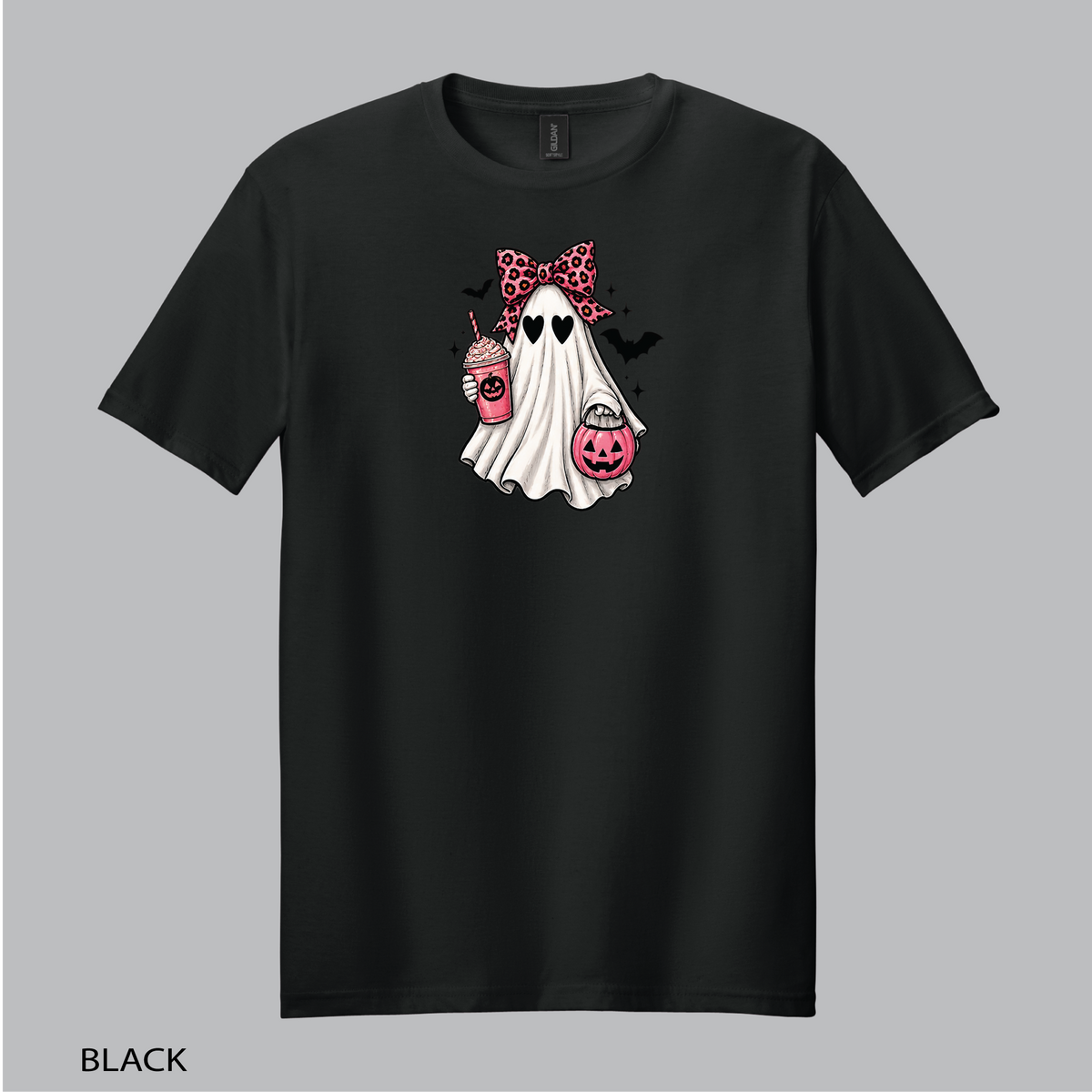 Pink Ghost Girl Tee