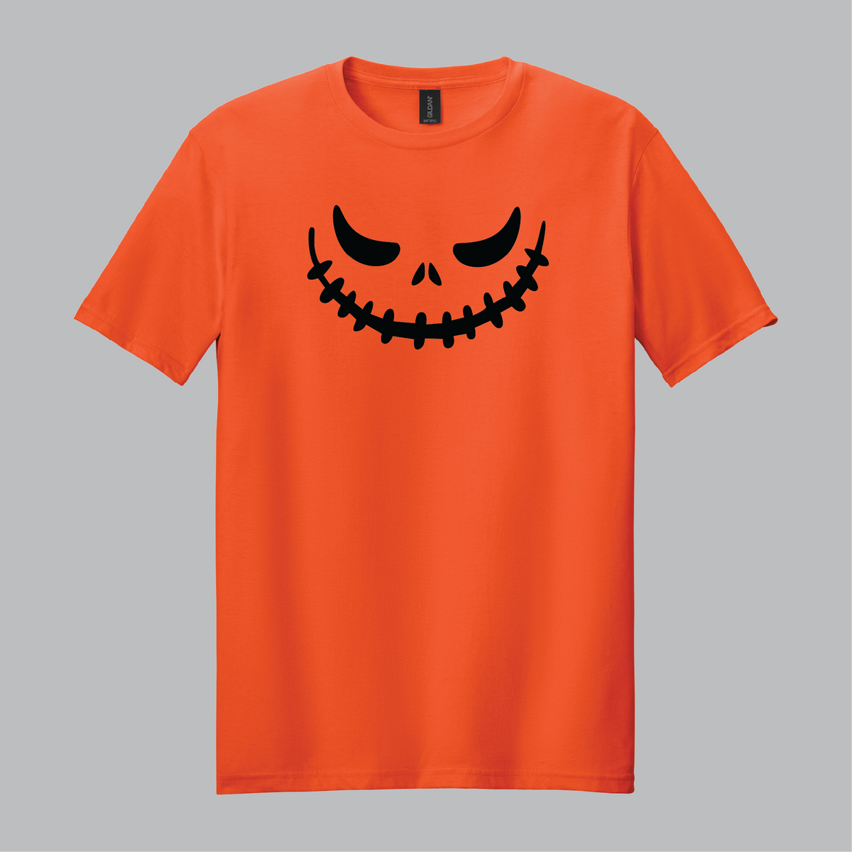 Faces of Halloween Tee - Orange
