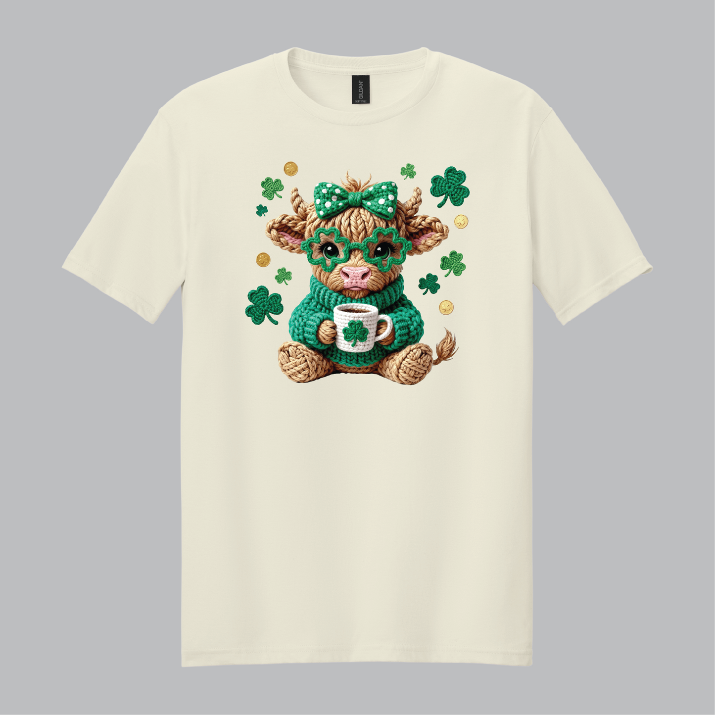 Crocheted Highland Cow