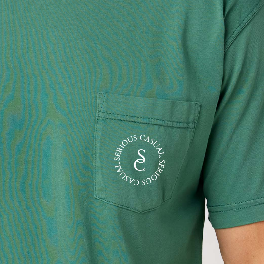 Circle Logo Pocket Tee - Serious Casual