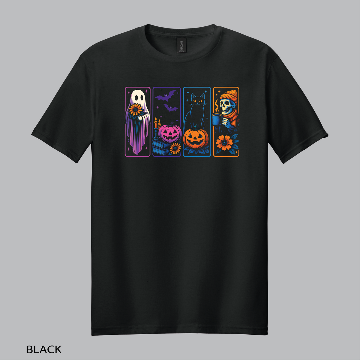 Neon Halloween Aesthetic Tee