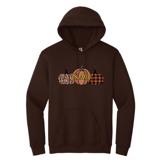 Kappa Alpha Theta, Pumpkin with Greek Letters - Sorority