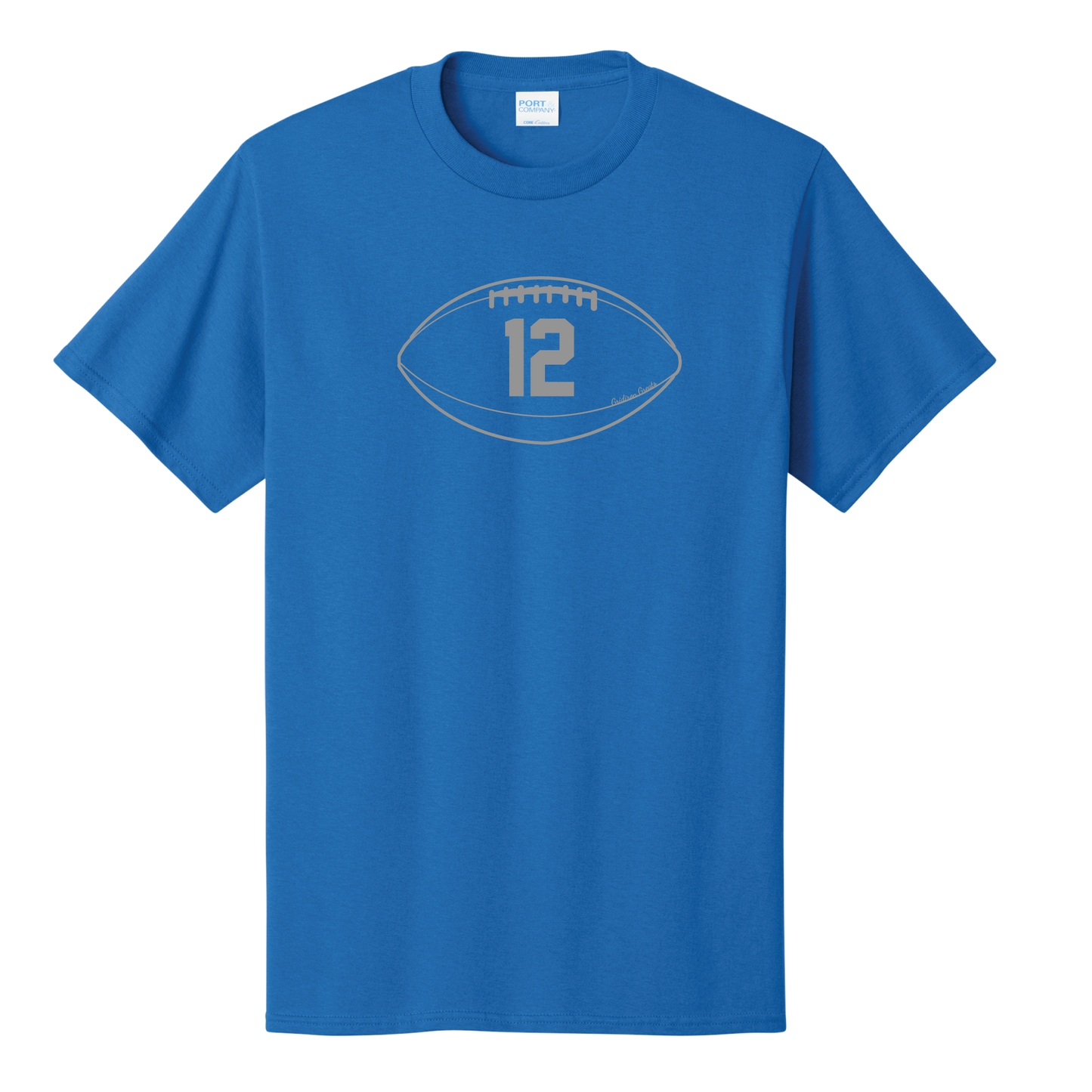 Gridiron Greats T-Shirt, Grey Print - TFC