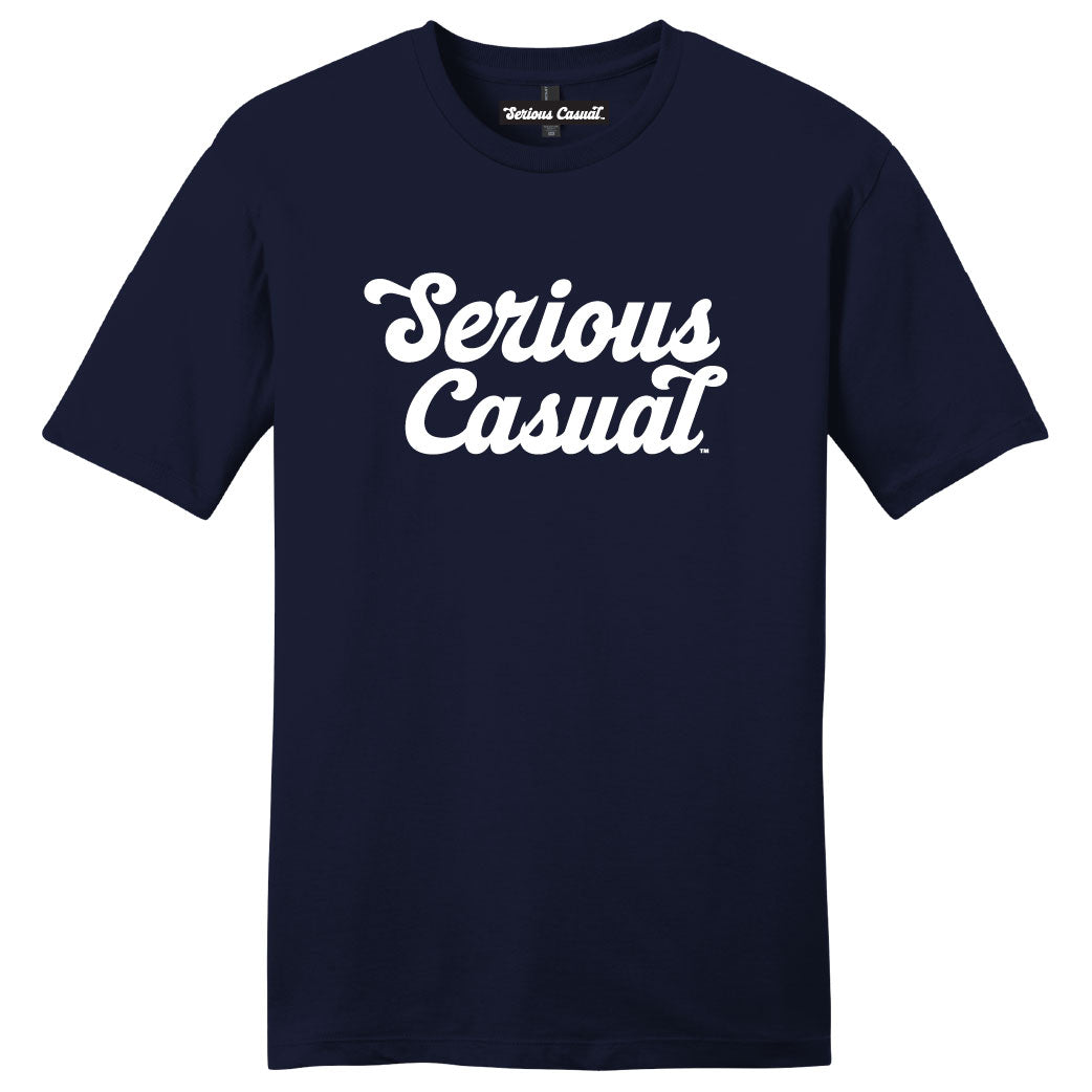 Script Tee - Serious Casual