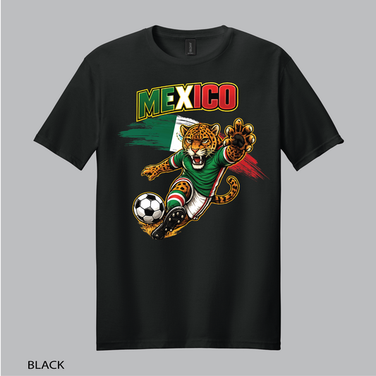 Mexico Jaguar Soccer 2026 Tee