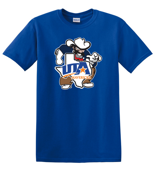 Sam Maverick Cotton T-Shirt - Buck'Em Mavs