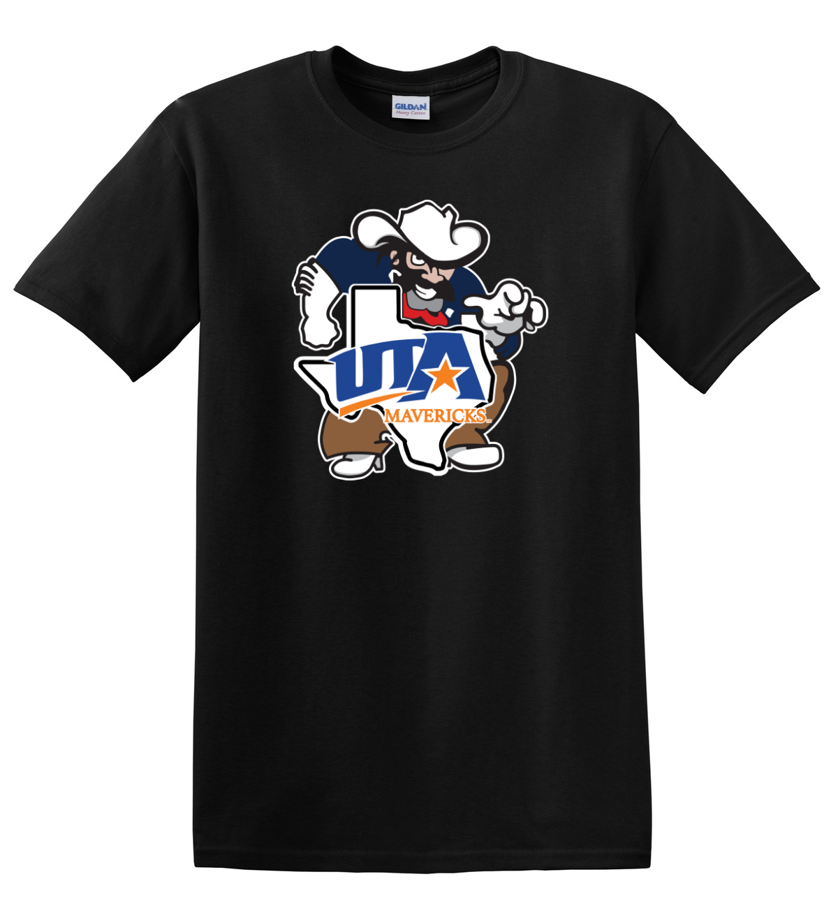 Sam Maverick Cotton T-Shirt - Buck'Em Mavs