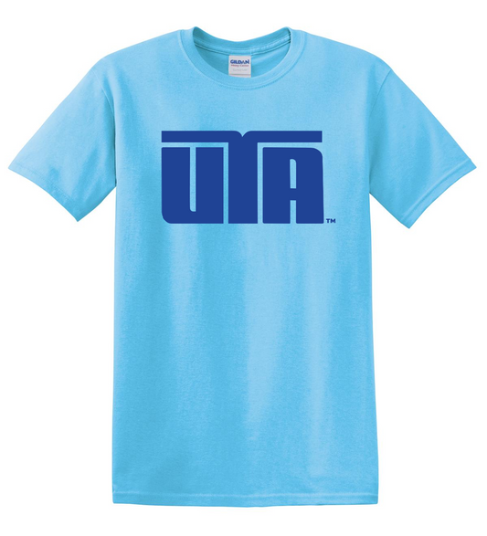 Royal UTA 1980's Cotton T-Shirt - Buck'Em Mavs