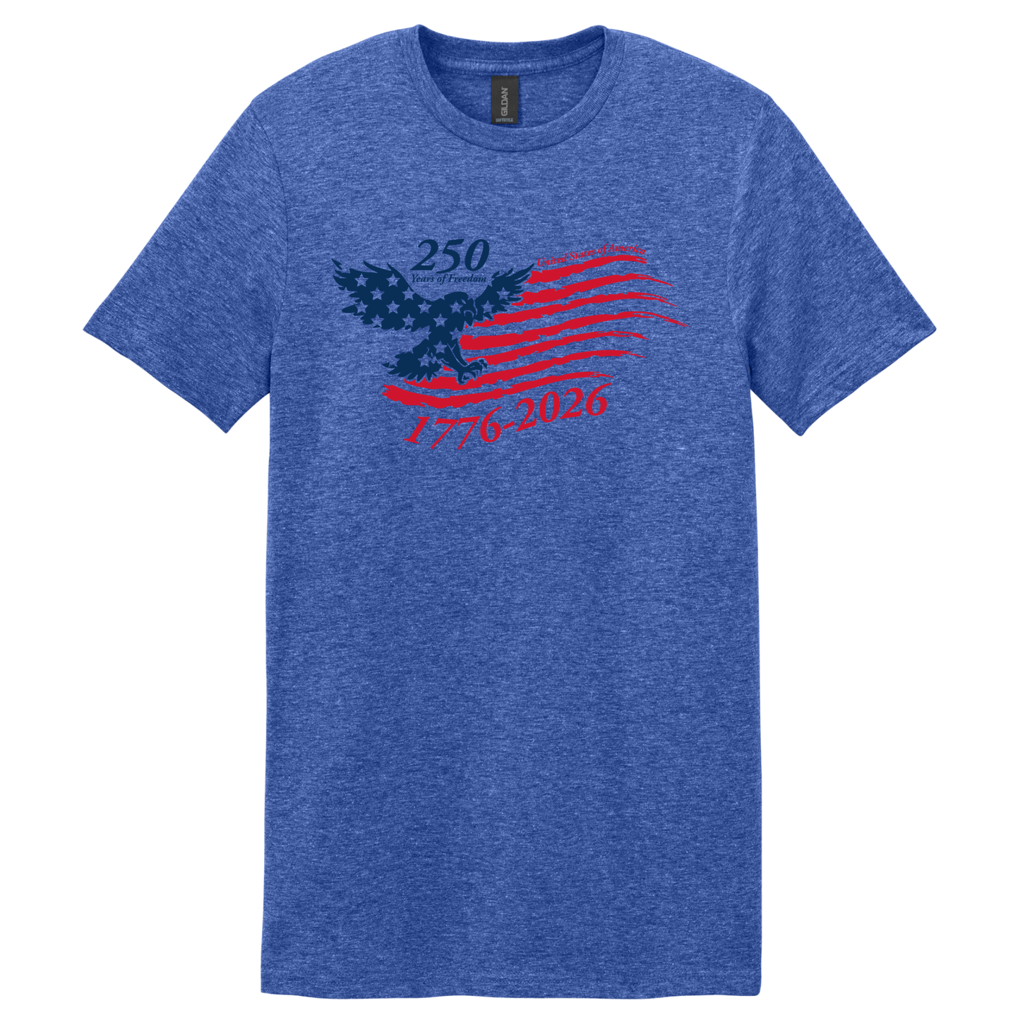 Scratched Eagle Flag Shirt - TFC