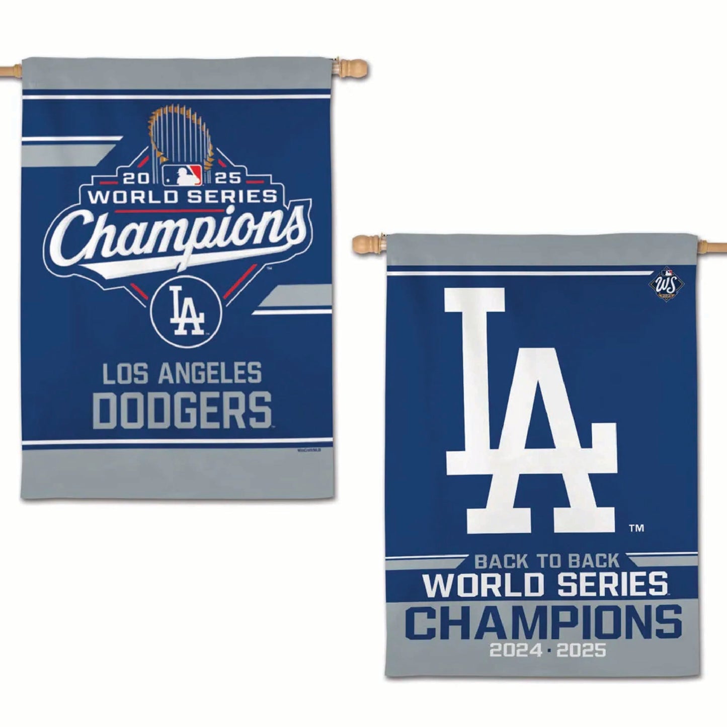 World Series Champions Vertical Flag 2 Sided 28" x 40" - TFC