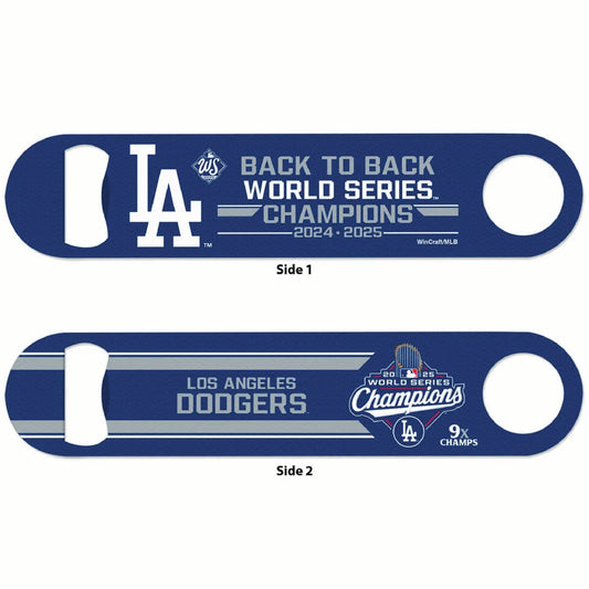 World Series Champions Metal Bottle Opener 2 Sided - TFC