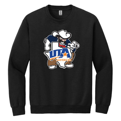 Sam Maverick Crewneck Sweatshirt - Buck'Em Mavs