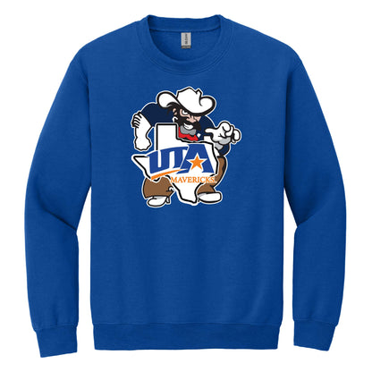 Sam Maverick Crewneck Sweatshirt - Buck'Em Mavs