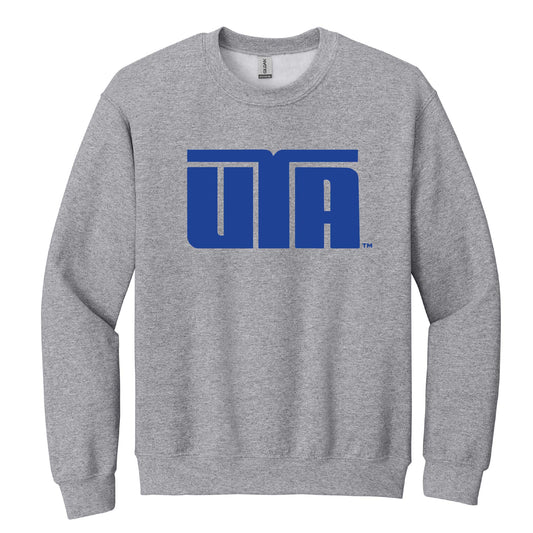 Royal UTA 1980's Crewneck Sweatshirt - Buck'Em Mavs