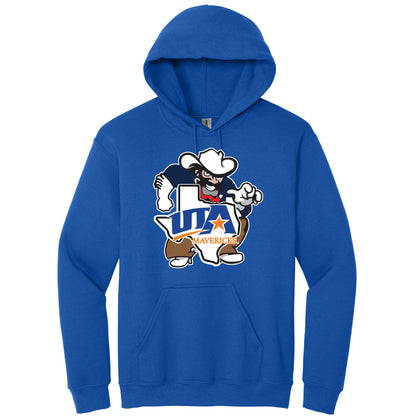 Sam Maverick Hooded Sweatshirt - Buck'Em Mavs