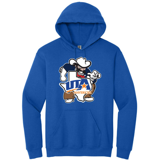 Sam Maverick Hooded Sweatshirt - Buck'Em Mavs