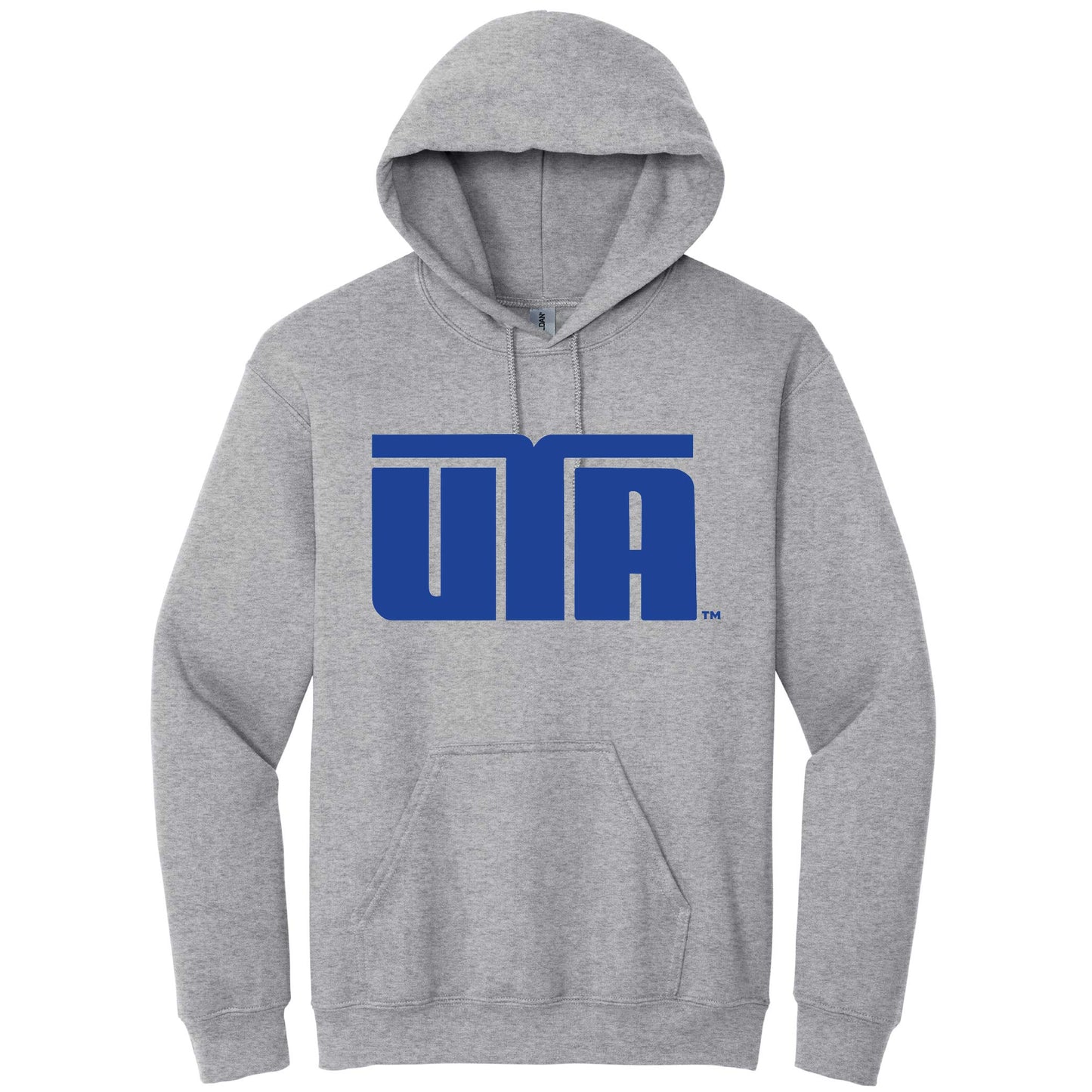 Royal UTA 1980's Hooded Sweatshirt - Buck'Em Mavs