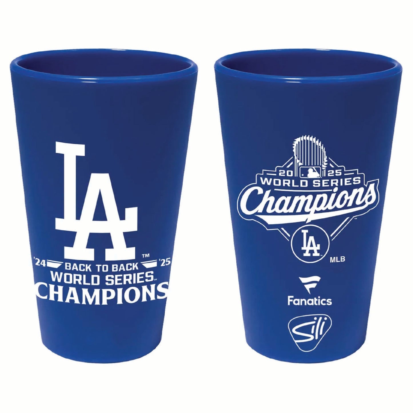 World Series Champions 16 oz Silicone Pint Glass - TFC
