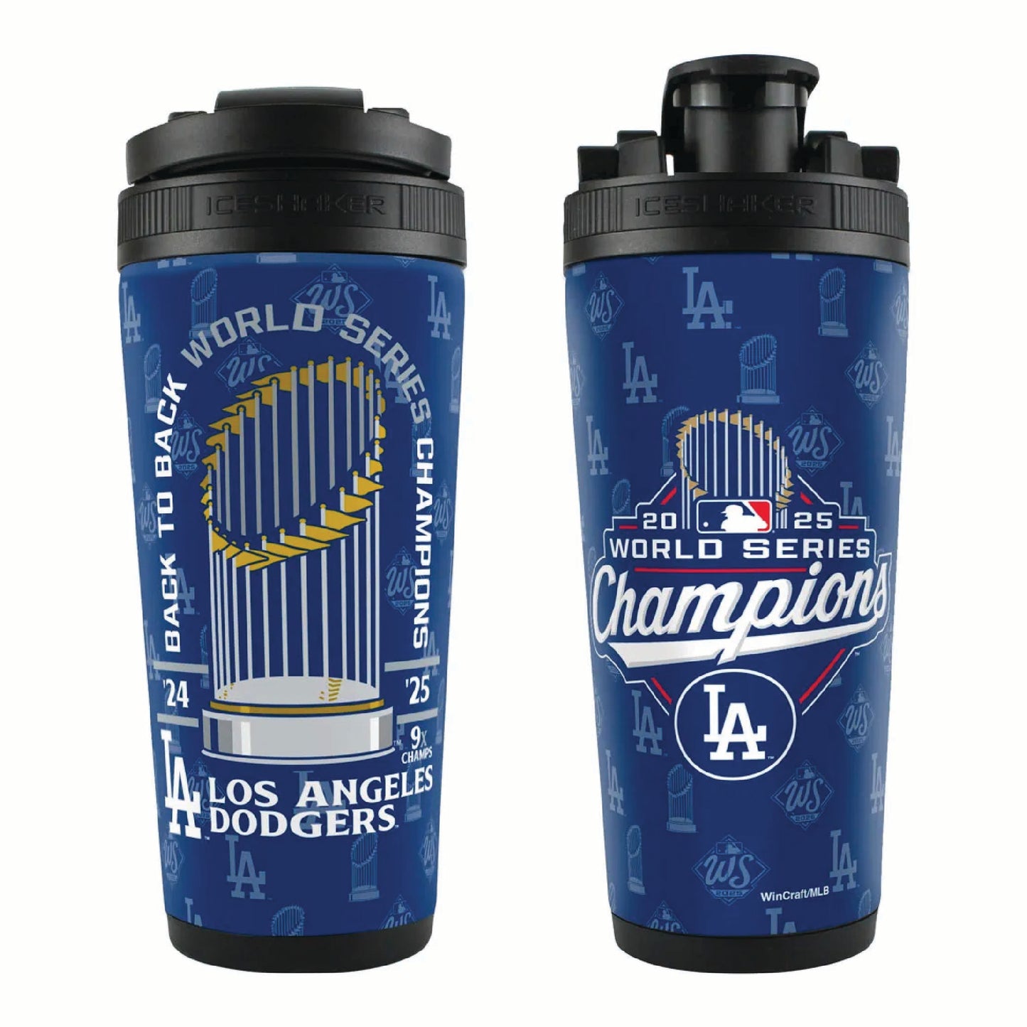 World Series Champions 26oz 4D Stainless Steel Ice Shaker - TFC