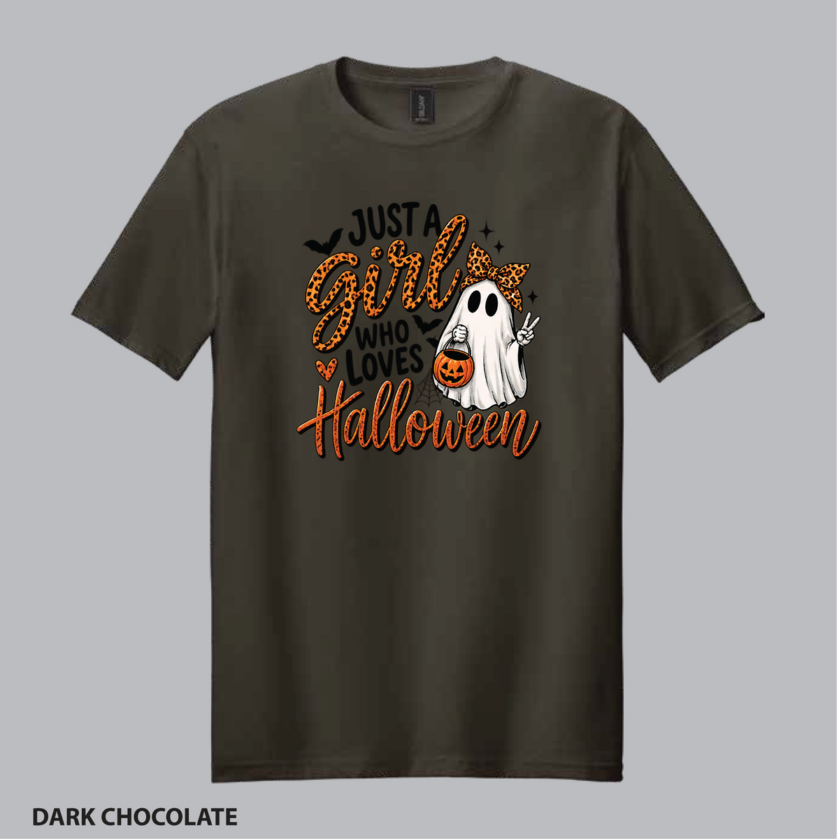 A Girl Who Loves Halloween Tee