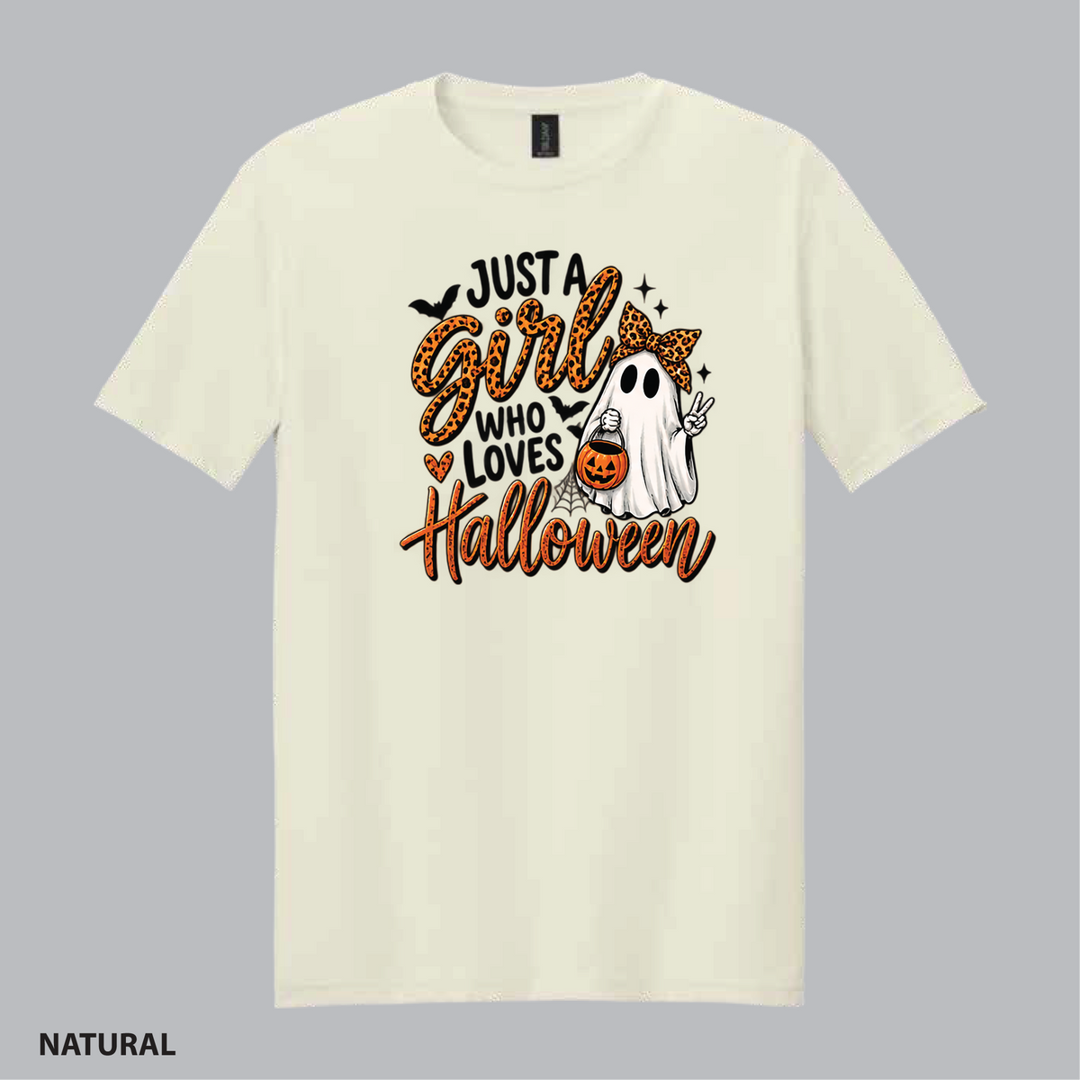 A Girl Who Loves Halloween Tee