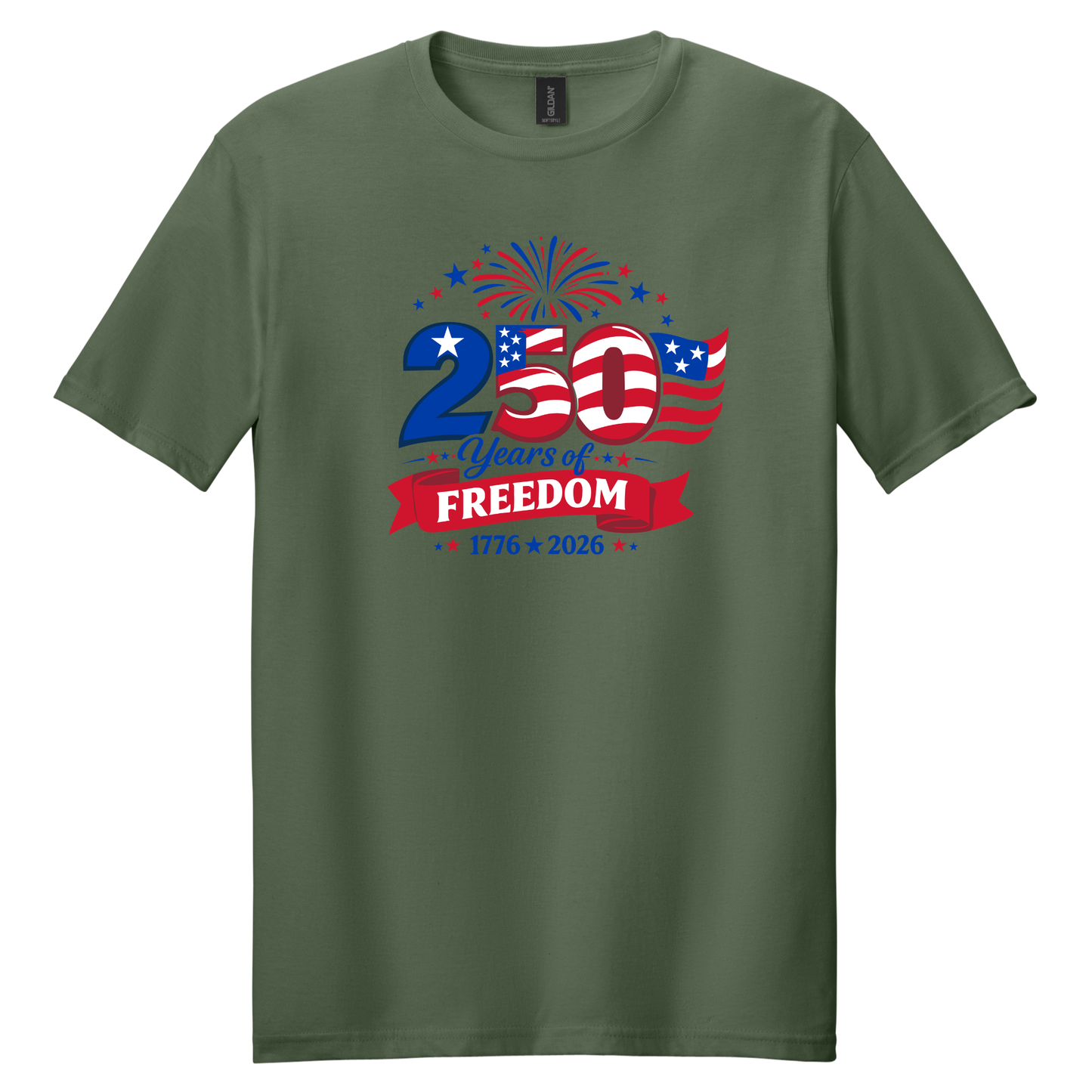 USA 250 Fireworks Shirt - TFC