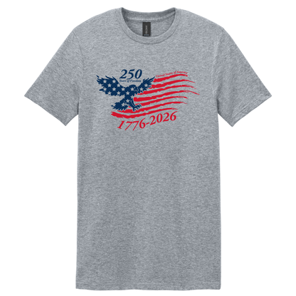 Scratched Eagle Flag Shirt - TFC