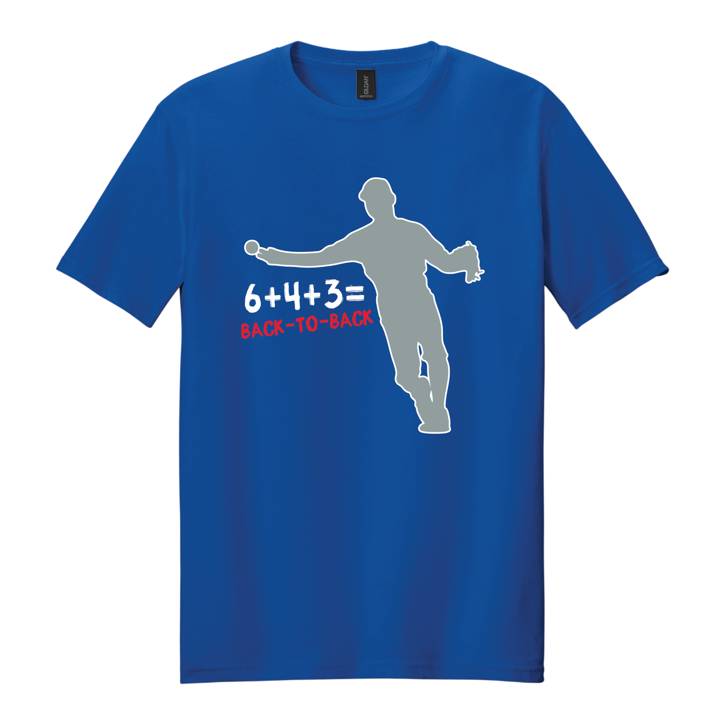 "6+4+3" LA Baseball Tee - TFC