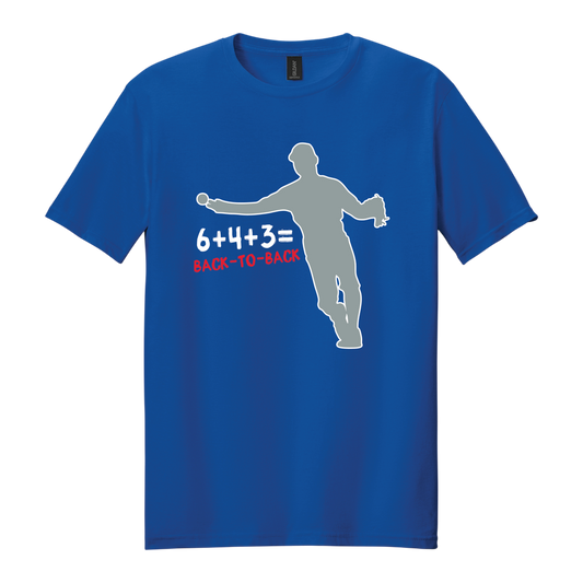 "6+4+3" LA Baseball Tee - TFC