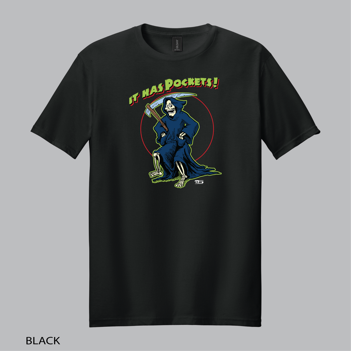 Grim Reaper with Pockets Tee