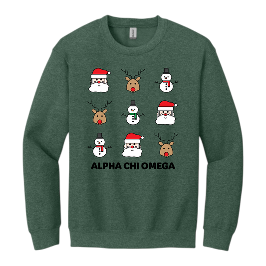 Holiday Icons Tee/Crewneck