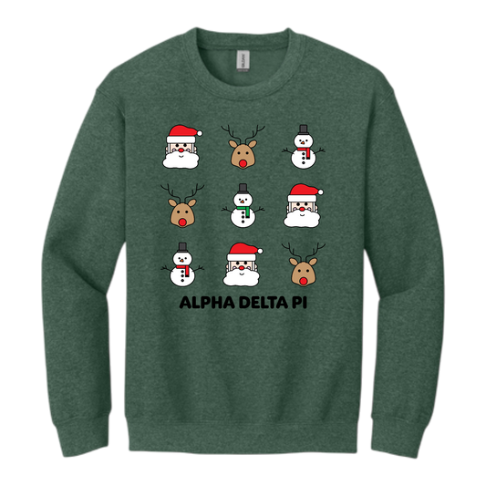 Holiday Icons Tee/Crewneck