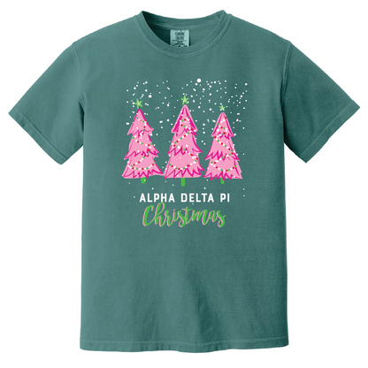 Christmas Tree Short Sleeve Tee, Comfort Colors