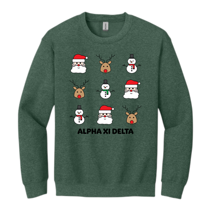 Holiday Icons Tee/Crewneck