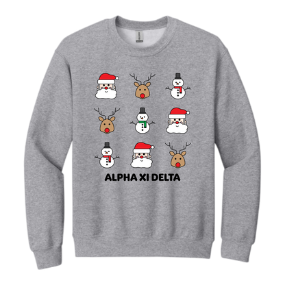 Holiday Icons Tee/Crewneck