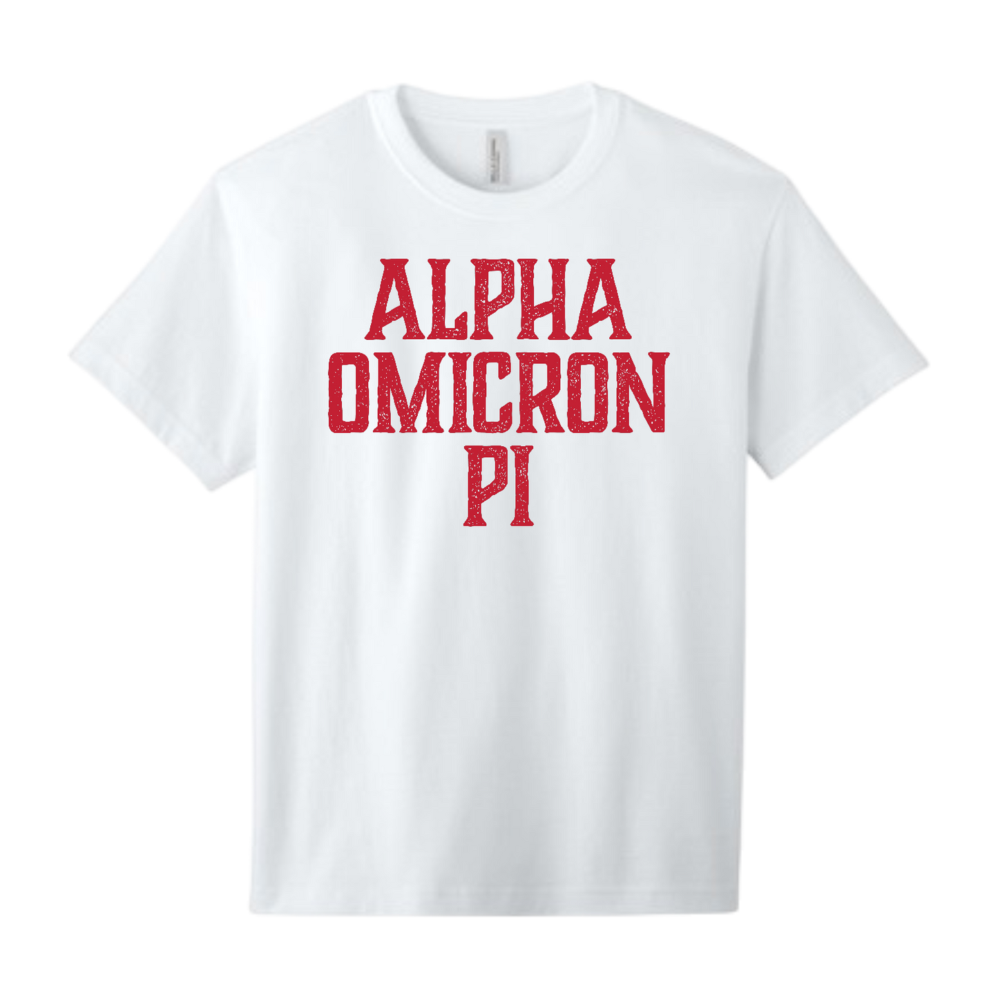 Alpha Omicron Pi, Full Name with Texture - Sorority