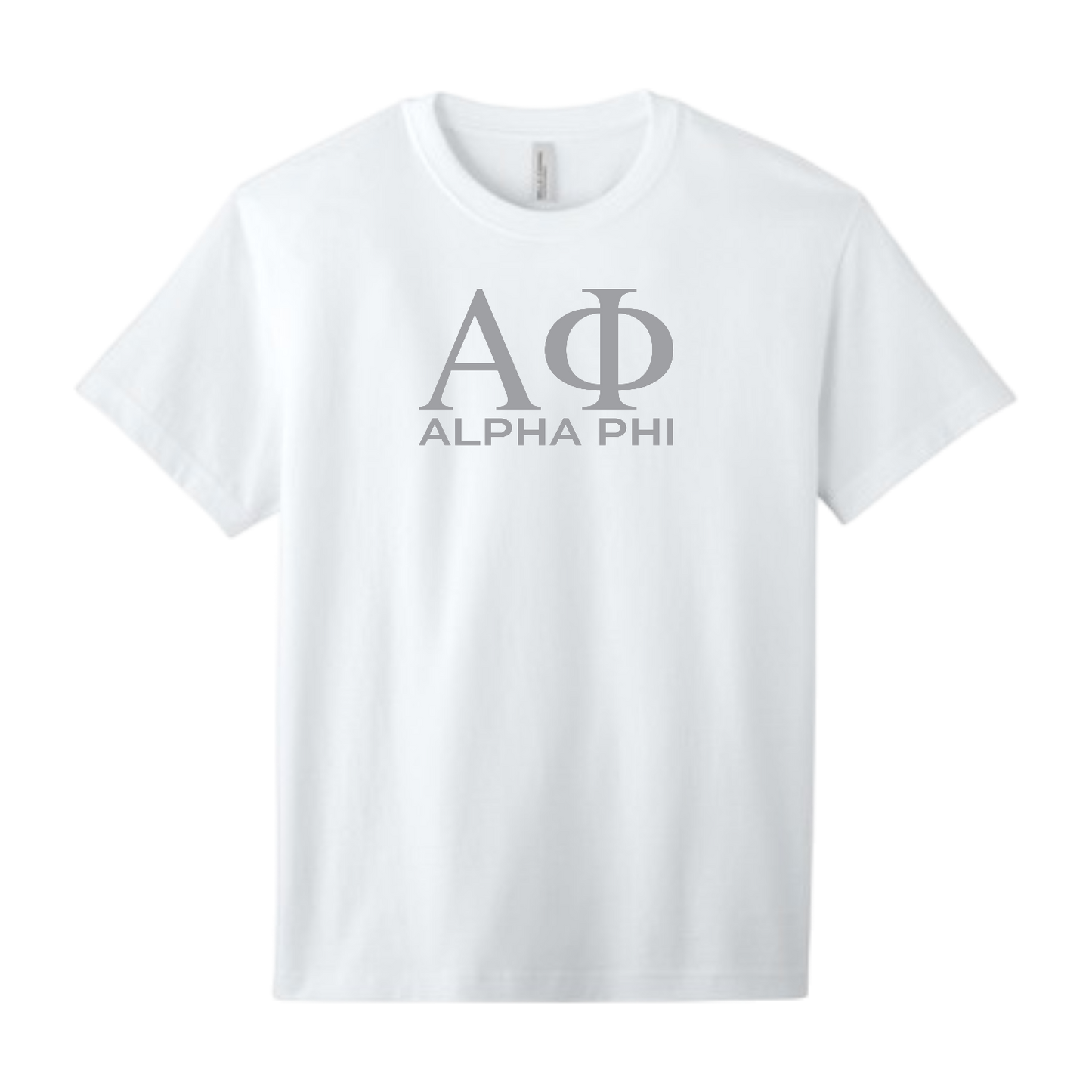 Alpha Phi, Greek Letters Tee - Sorority
