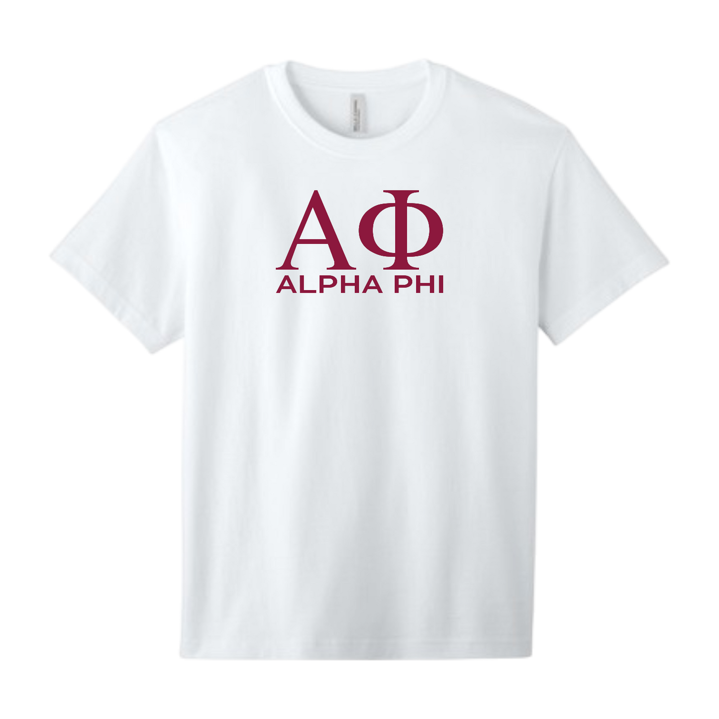 Alpha Phi, Greek Letters Tee - Sorority