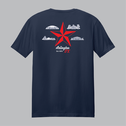 Landmarks of Arlington, TX Shirt + Local Coupon Book