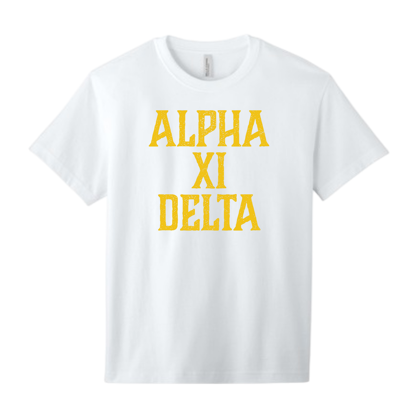 Alpha Xi Delta, Full Name with Texture - Sorority