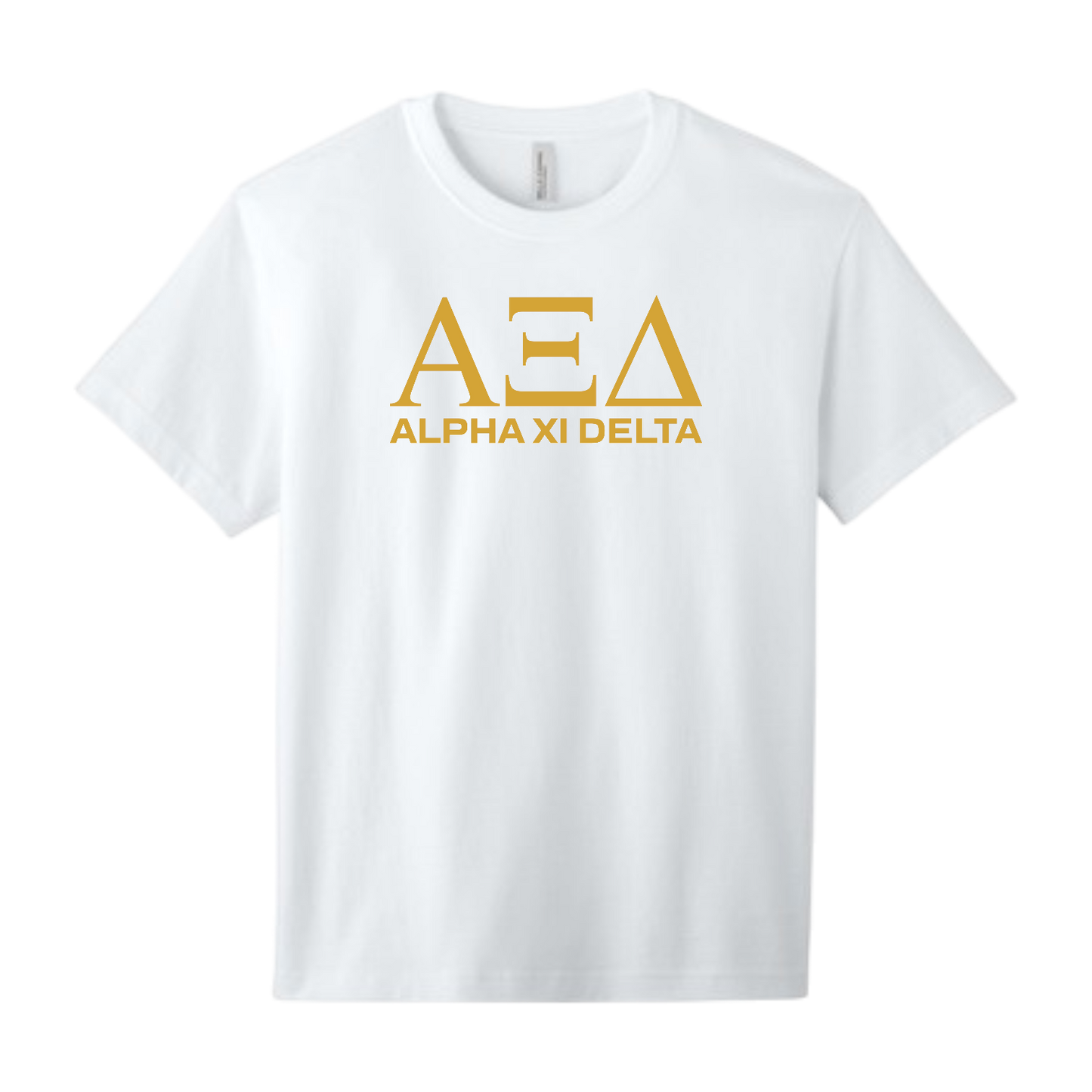 Alpha Xi Delta, Greek Letters Tee - Sorority