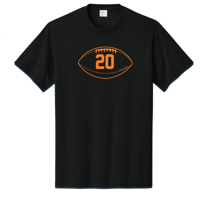 Gridiron Greats T-Shirt, Orange Print - TFC