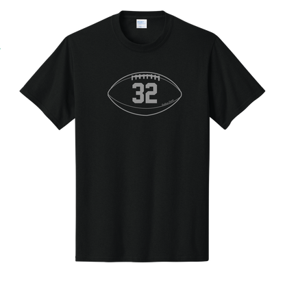 Gridiron Greats T-Shirt, Grey Print - TFC
