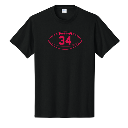 Gridiron Greats T-Shirt, Red Print - TFC