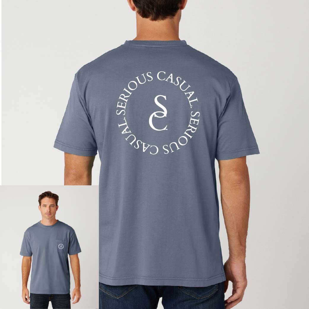 Circle Logo Pocket Tee - Serious Casual