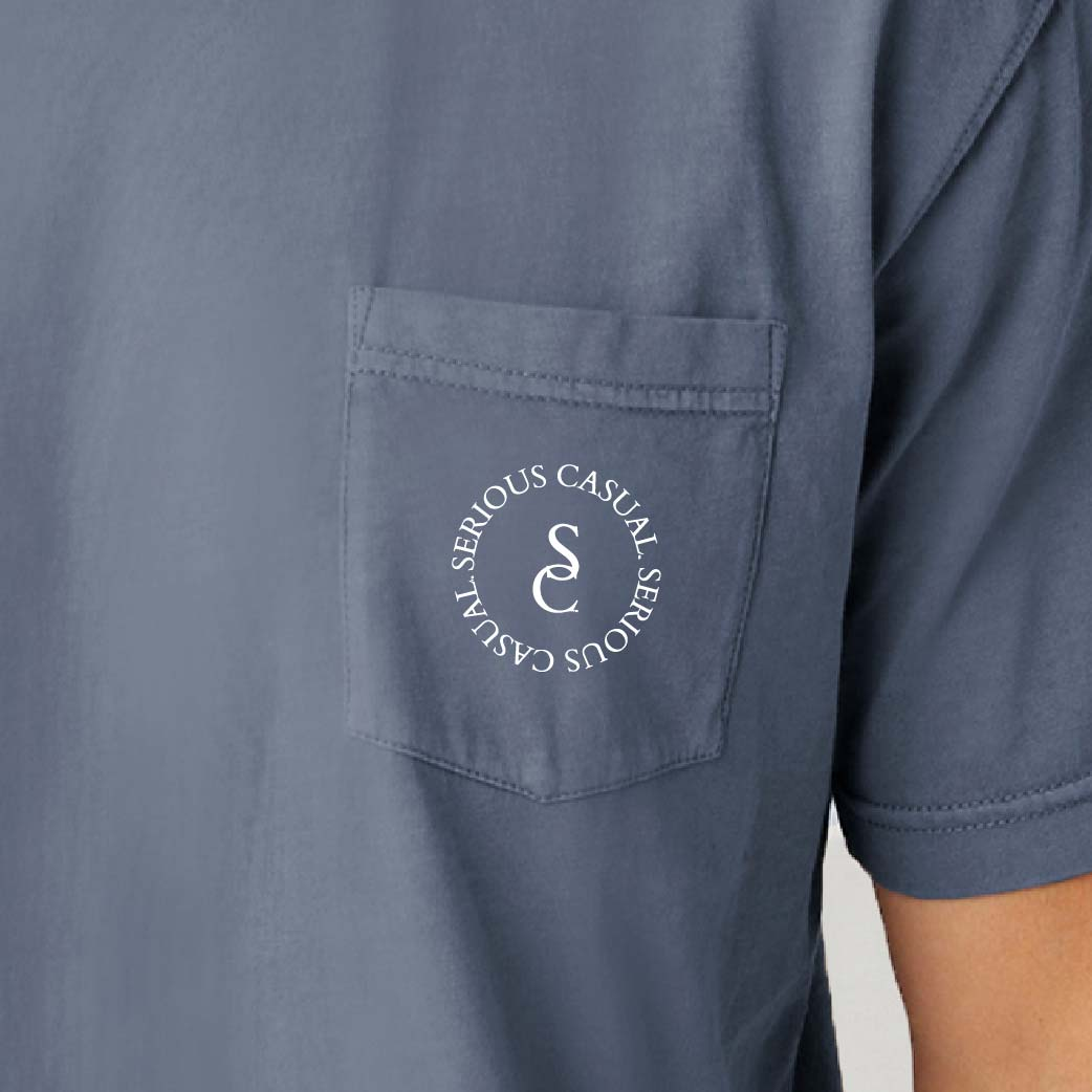Circle Logo Pocket Tee - Serious Casual