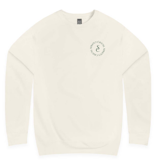Circle Logo Crewneck - Serious Casual