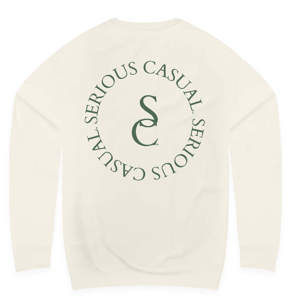 Circle Logo Crewneck - Serious Casual